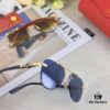 Cartier Frog-Shaped Sunglasses Fashion Ins Frameless Sun Glasses UV Protection Shade Glasses for Beach Photo