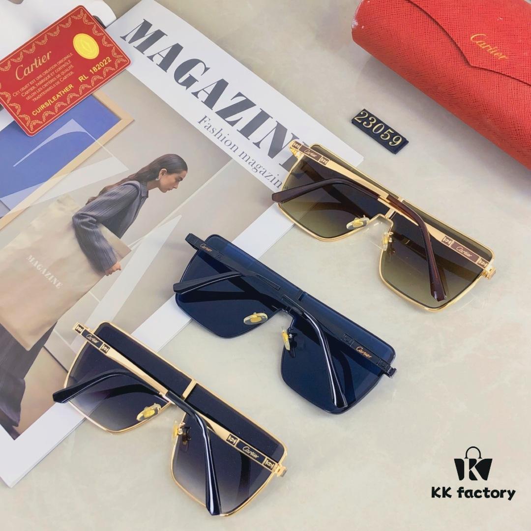 6931fba43a89a121ed54c48e Cartier Edgy Stylish Men's Sunglasses 2025 Fashion Trendy Avant-garde Unisex Sun Glasses for Street Photography