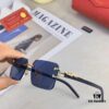 6931fba53a89a121ed54c49b Cartier New Frameless Sunglasses with Cut-edge Design, Leopard-pattern Temples, UV Protection, Stylish Sun Glasses