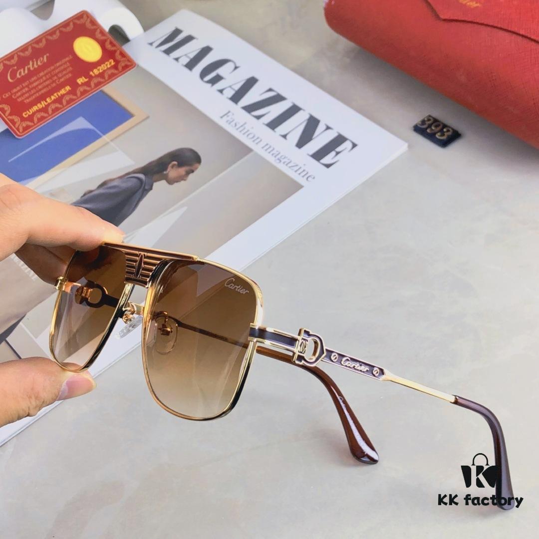 6931fba63a89a121ed54c4a4 Cartier New Square Frame Sunglasses for Men 2025 Fashion Metal Sun Glasses for Women UV Protection Sunglasses