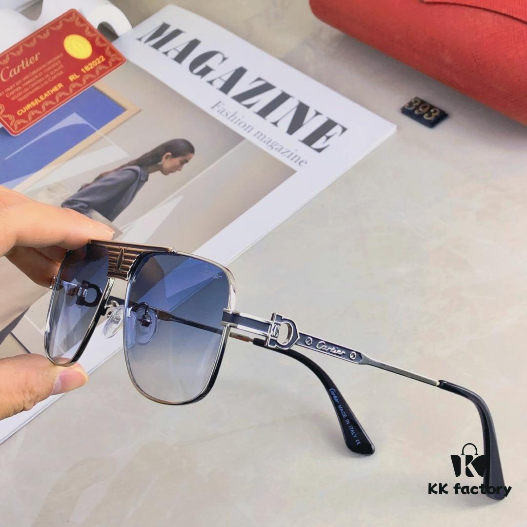 6931fba63a89a121ed54c4a6 Cartier New Square Frame Sunglasses for Men 2025 Fashion Metal Sun Glasses for Women UV Protection Sunglasses
