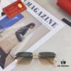 6931fba63a89a121ed54c4ab Cartier New Metal Frameless Polygonal Sunglasses for Men and Women, Popular on Instagram in Europe and America
