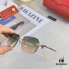 6931fba73a89a121ed54c4af Cartier New Metal Frameless Polygonal Sunglasses for Men and Women, Popular on Instagram in Europe and America