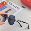 6931fba83a89a121ed54c4c7 Cartier New Retro Fashion Metal Sunglasses Half-Rim Double Bridge Unisex Aviator Shades