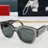 6931fbab3a89a121ed54c4f3 Cartier - ESW00568 Size: 52□21-135 Unisex Stylish Oversized Sunglasses, Universal Frame Fit, Minimalist and Elegant Design, Fashionable and Casual
