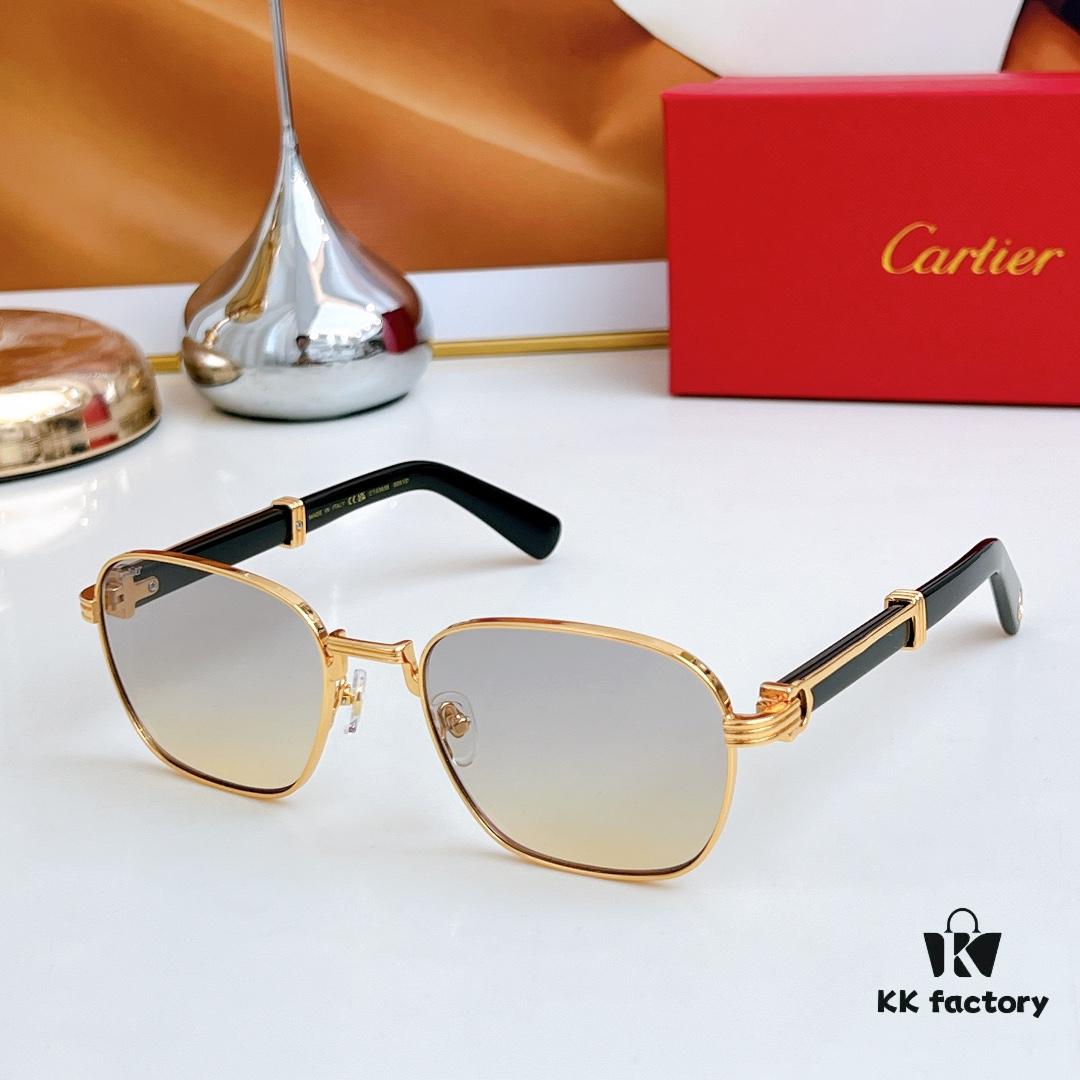 6931fbad3a89a121ed54c50b 140 CARTIER CT0363S Sunglasses, Size 54-21-145