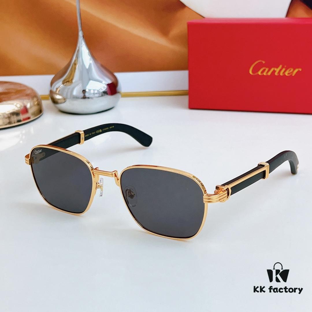 6931fbad3a89a121ed54c50e 140 CARTIER CT0363S Sunglasses, Size 54-21-145