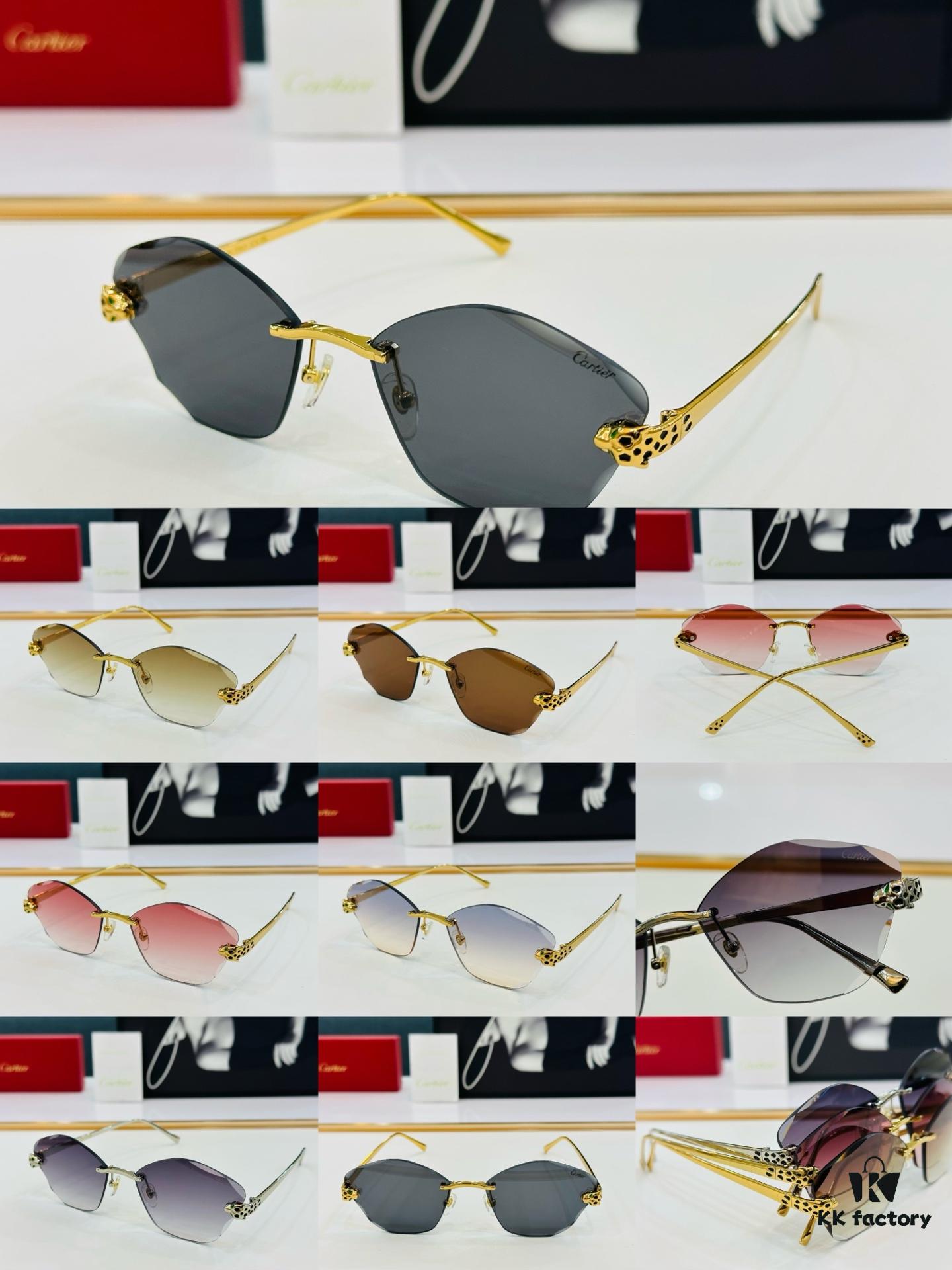 6931fbb13a89a121ed54c540 New Arrival Cartier Model: CT0476S Size: 60□18-140 High-Quality Premium Brand Iconic Driving Sunglasses