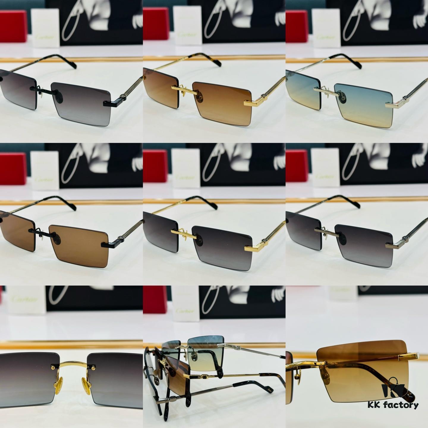 6931fbb23a89a121ed54c549 New Arrival Cartier CT0500S Size 56-18-145 High-Quality Brand Iconic Driving Sunglasses