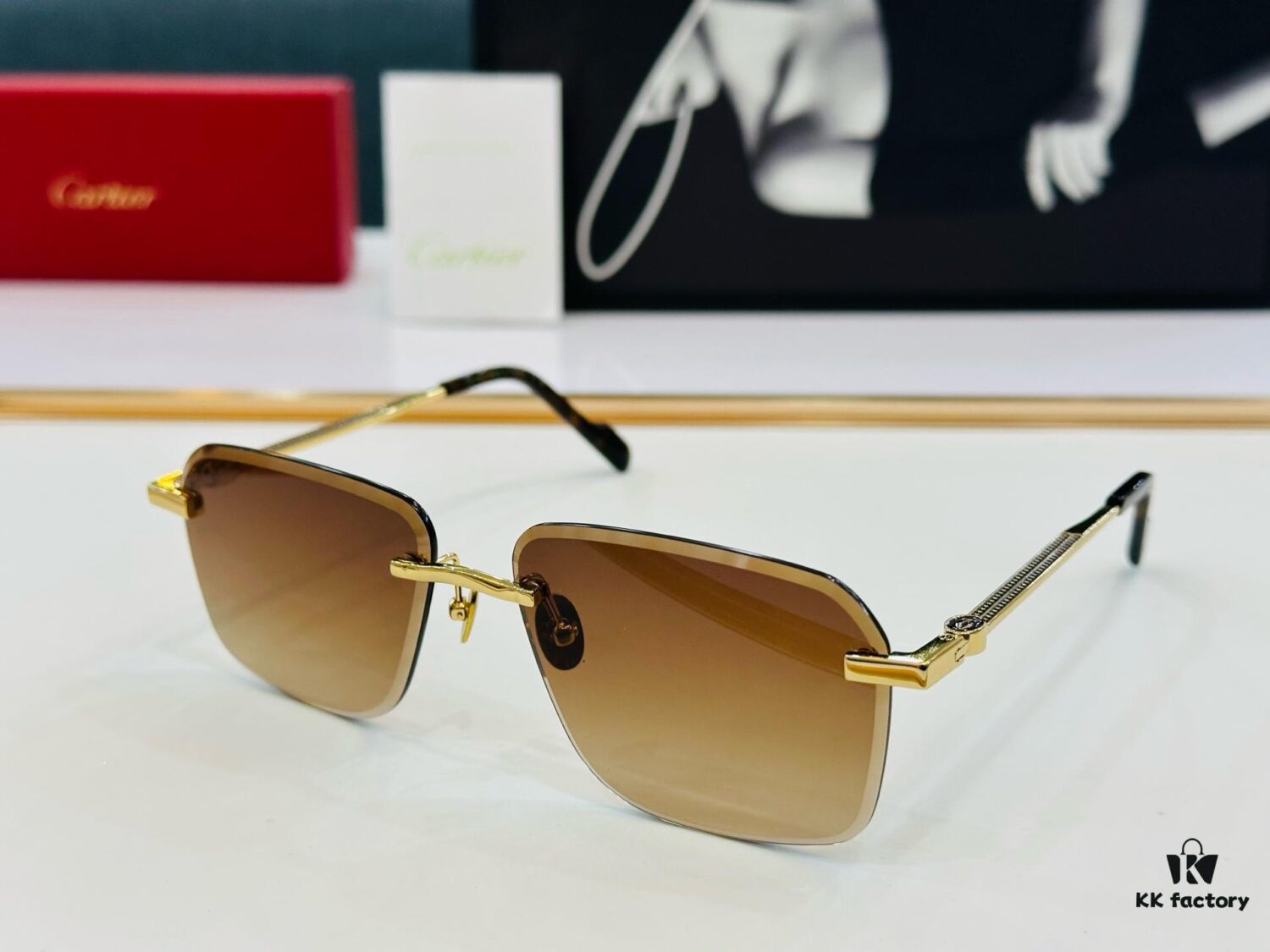 6931fbb23a89a121ed54c54b New Arrival Cartier CA Model CT0501S Size 60-15-145 High-Quality Brand Iconic Driving Sunglasses