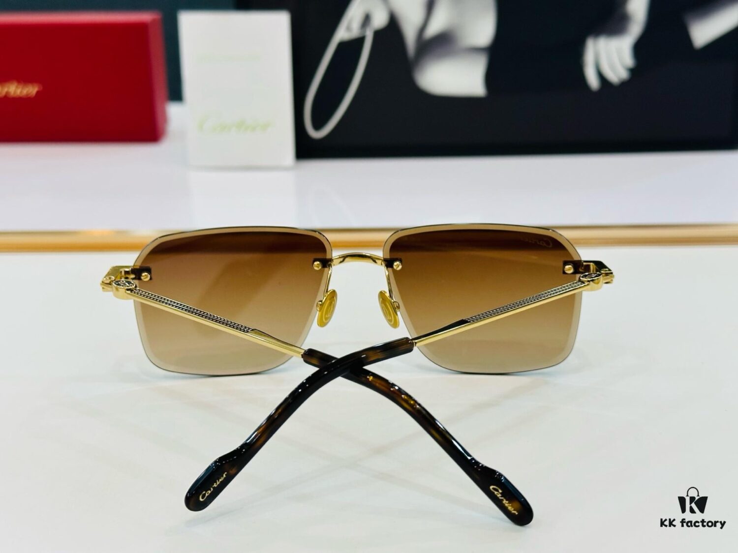 6931fbb23a89a121ed54c551 New Arrival Cartier CA Model CT0501S Size 60-15-145 High-Quality Brand Iconic Driving Sunglasses