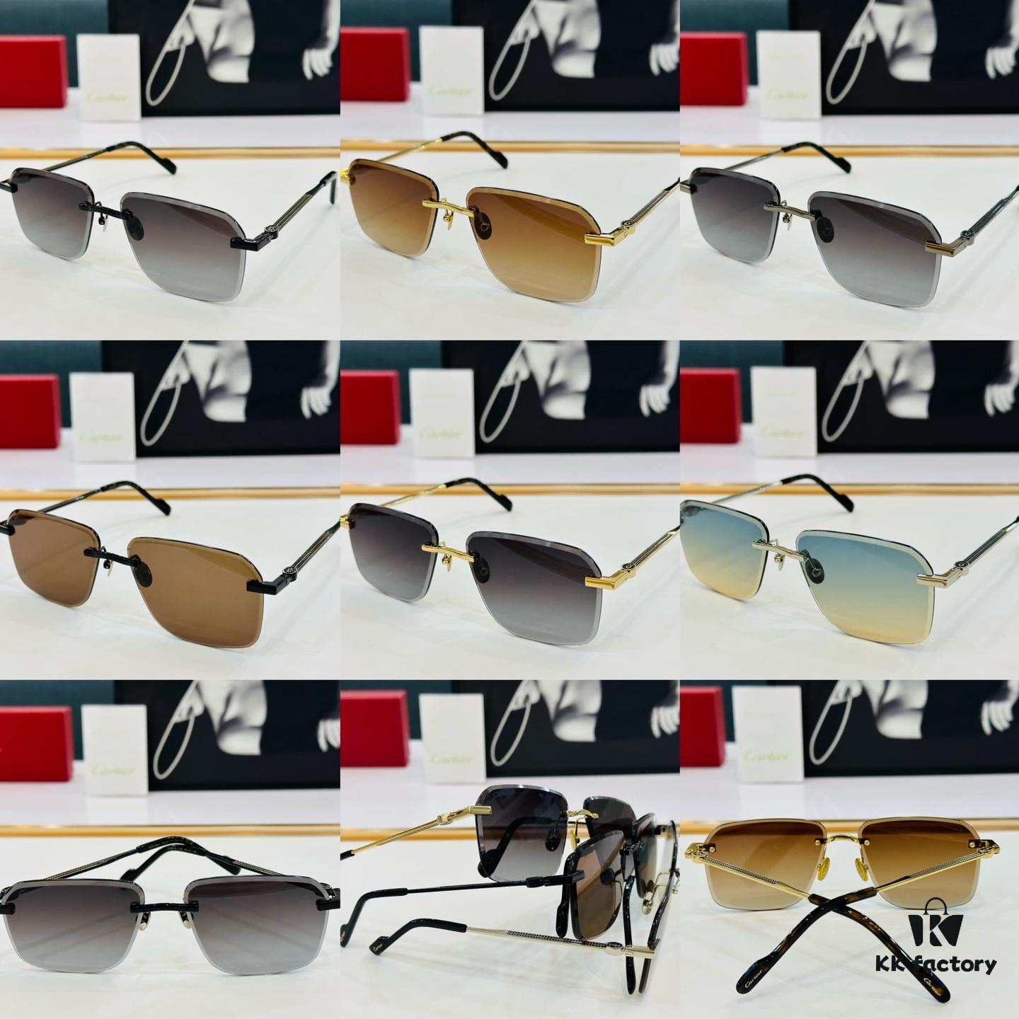 6931fbb23a89a121ed54c552 New Arrival Cartier CA Model CT0501S Size 60-15-145 High-Quality Brand Iconic Driving Sunglasses
