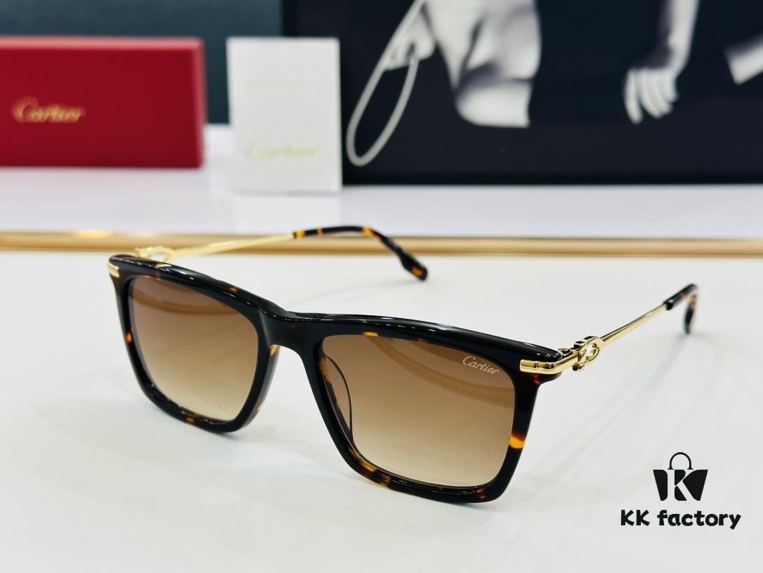 6931fbb33a89a121ed54c555 Cartier CT0516 Size: 55□17-145, Small Frame, Universal Fit, Minimalist and Elegant, Stylish Unisex Eyewear for Fashion and Daily Wear