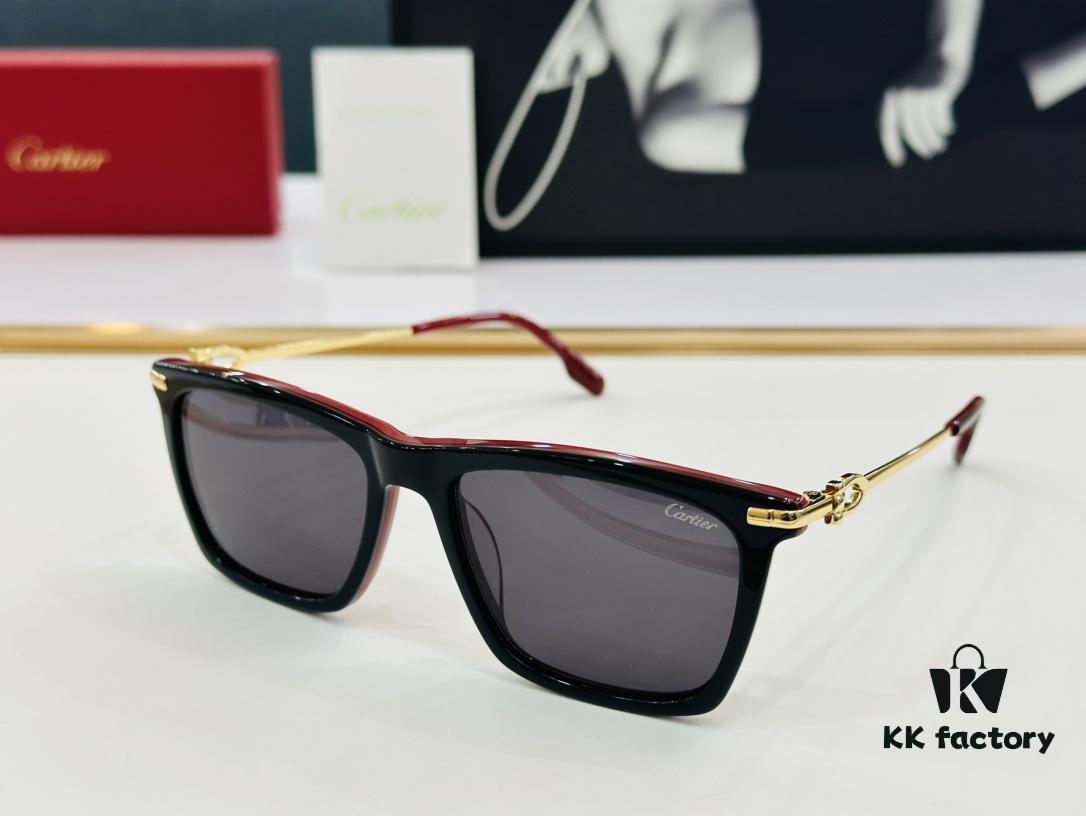 6931fbb33a89a121ed54c556 Cartier CT0516 Size: 55□17-145, Small Frame, Universal Fit, Minimalist and Elegant, Stylish Unisex Eyewear for Fashion and Daily Wear