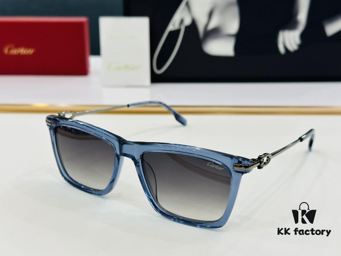 6931fbb33a89a121ed54c558 Cartier CT0516 Size: 55□17-145, Small Frame, Universal Fit, Minimalist and Elegant, Stylish Unisex Eyewear for Fashion and Daily Wear