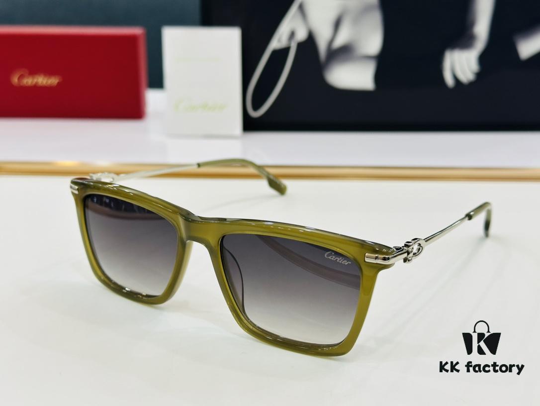 6931fbb33a89a121ed54c559 Cartier CT0516 Size: 55□17-145, Small Frame, Universal Fit, Minimalist and Elegant, Stylish Unisex Eyewear for Fashion and Daily Wear