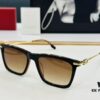 6931fbb33a89a121ed54c55a Cartier CT0516 Size: 55□17-145, Small Frame, Universal Fit, Minimalist and Elegant, Stylish Unisex Eyewear for Fashion and Daily Wear