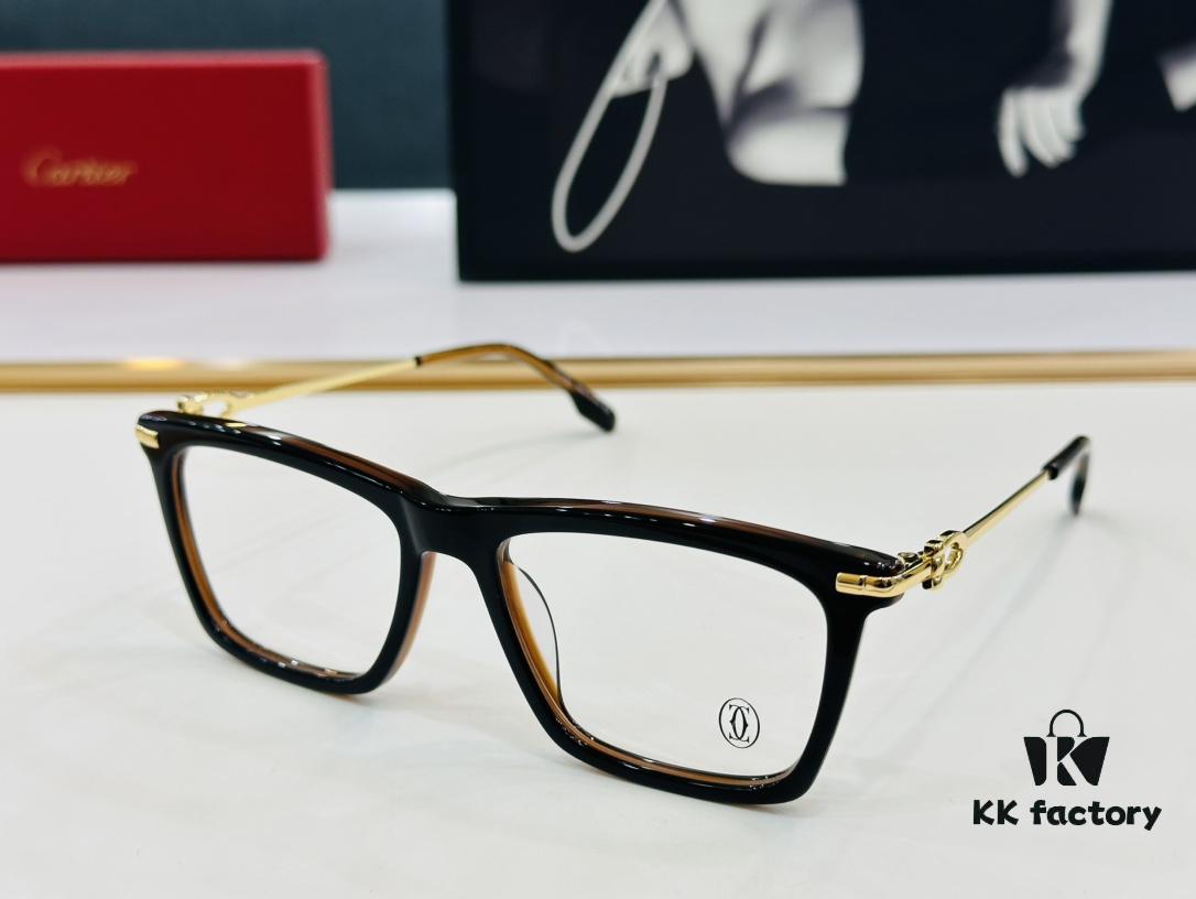 6931fbb33a89a121ed54c55f Cartier CT0516 Size: 55□17-145, Small Frame, Universal Fit, Minimalist and Elegant, Fashionable Unisex Sunglasses