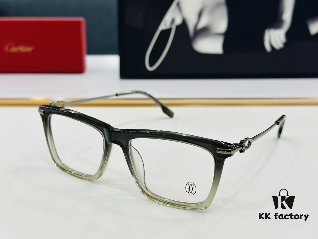 6931fbb33a89a121ed54c560 Cartier CT0516 Size: 55□17-145, Small Frame, Universal Fit, Minimalist and Elegant, Fashionable Unisex Sunglasses
