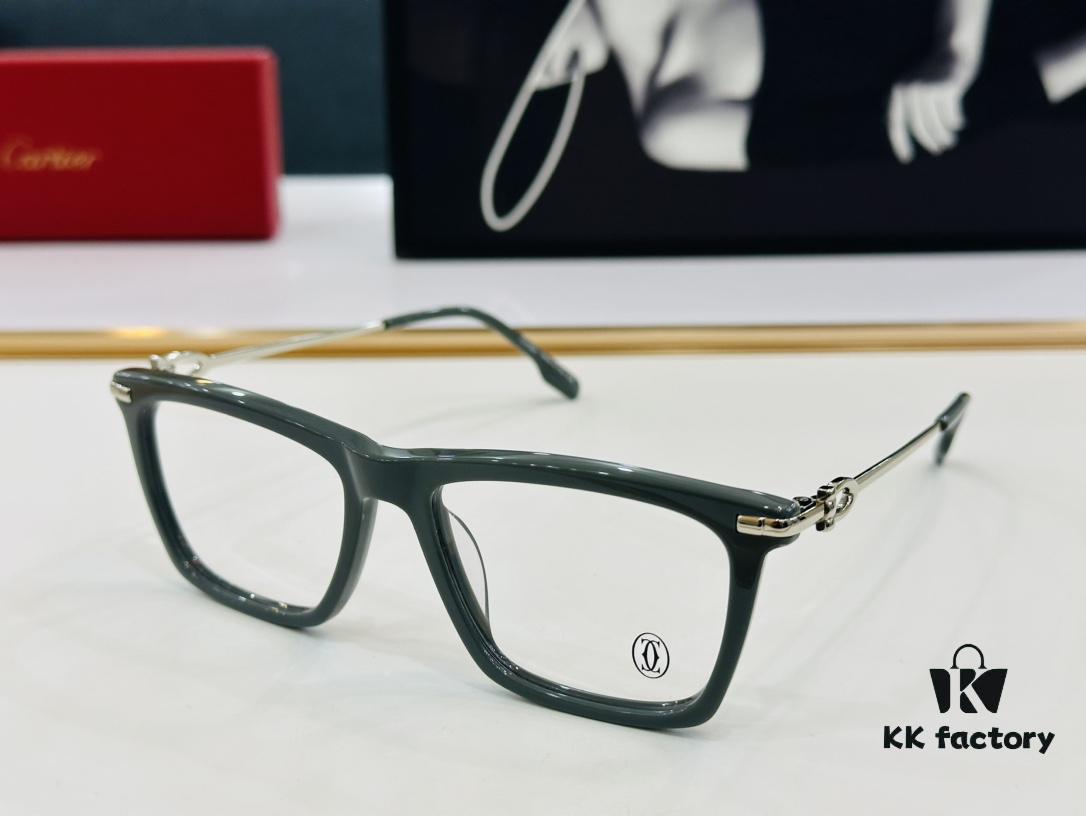 6931fbb33a89a121ed54c562 Cartier CT0516 Size: 55□17-145, Small Frame, Universal Fit, Minimalist and Elegant, Fashionable Unisex Sunglasses