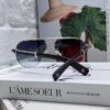 Cartier 2024 Retro Double-Bridge Prescription Sunglasses with UV Protection, Oversized Frame for Men, Driving Sunglasses