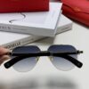 Cartier 2024 Retro Double-Bridge Prescription Sunglasses with UV Protection, Oversized Frame for Men, Driving Sunglasses