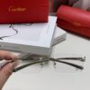 6931fbc53a89a121ed54c5c9 Cartier 2024 New Frameless Panther Eyeglasses for Men, Lightweight Prescription Frames for Large Faces, Suitable for Optical Lenses, Sunglasses or Reading Glasses