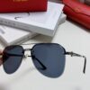 6931fbc63a89a121ed54c5d4 Cartier 2024 New Unframed Pilot Oversized Sunglasses for Men, Large Round Slimming Aviator Glasses, Men's Fashion Sun Glasses