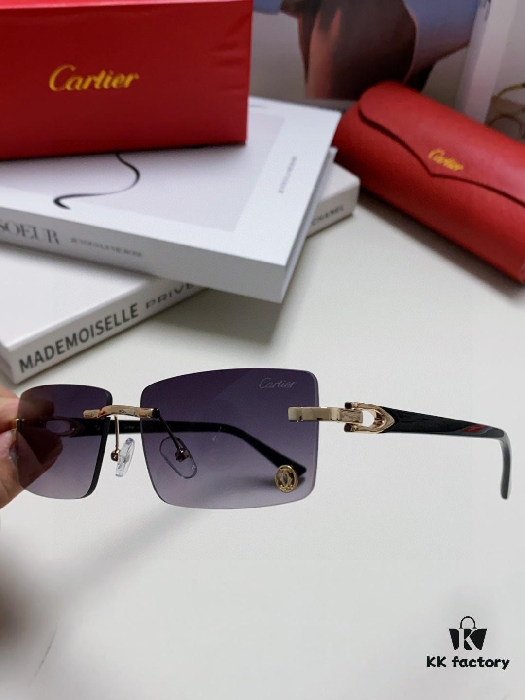 6931fbc63a89a121ed54c5de Cartier 2024 New Unisex Frameless Lightweight Blue Light Blocking HD Reading Glasses, Portable Fashion Eyewear