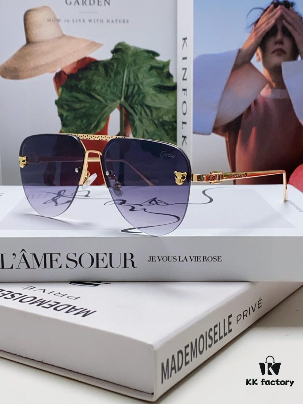 6931fbc83a89a121ed54c5ed Cartier 2024 New Round Frame Unisex European Luxury Aviator Engraved Sunglasses
