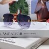 6931fbc83a89a121ed54c5ed Cartier 2024 New Round Frame Unisex European Luxury Aviator Engraved Sunglasses