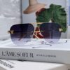 6931fbc83a89a121ed54c5ee Cartier 2024 New Round Frame Unisex European Luxury Aviator Engraved Sunglasses