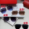 6931fbc83a89a121ed54c5f6 Cartier 2024 New Round Frame Unisex European Luxury Aviator Engraved Sunglasses