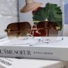 6931fbc83a89a121ed54c5f8 Cartier 2024 New Round Frame Unisex Luxury European and American Style Aviator Engraved Sunglasses