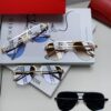 6931fbc93a89a121ed54c5ff Cartier 2024 New Round Frame Unisex Luxury European and American Style Aviator Engraved Sunglasses