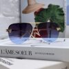 6931fbc93a89a121ed54c602 Cartier 2024 New Round Frame Unisex Luxury European and American Style Aviator Engraved Sunglasses