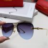 6931fbc93a89a121ed54c606 Cartier 2024 New Round Frame Unisex Luxury European and American Style Aviator Engraved Sunglasses