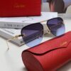 6931fbca3a89a121ed54c608 Cartier 2024 New Round Frame Unisex Luxury European and American Style Aviator Engraved Sunglasses