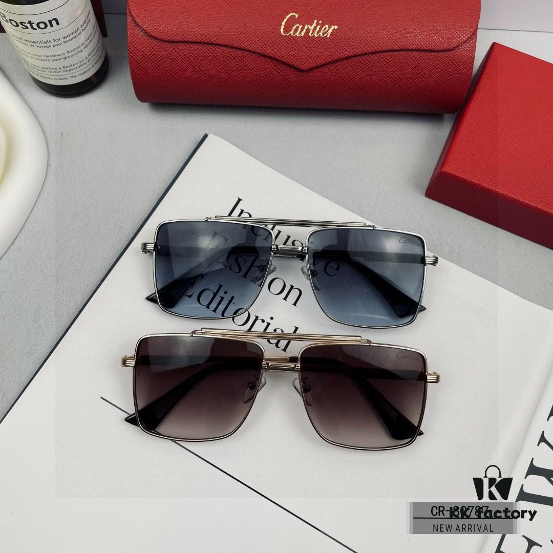 6931fbcd3a89a121ed54c630 Cartier France - Polarized Sunglasses with Polylite Lenses, Lightweight Metal Frame, Unisex Design, Model 80787
