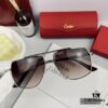 6931fbce3a89a121ed54c63e French Cartier - Cartier | Polarized Resin HD Lenses | Lightweight Metal Frame for Comfortable Wear | Unisex Sunglasses Model 80771, Size: 60-13-148