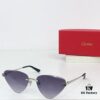 6931fbd33a89a121ed54c68e 160 Cartier Gold-Tone Plated PANTHÈRE DE CARTIER SUNGLASSES CT0399S Size: 62□15-145