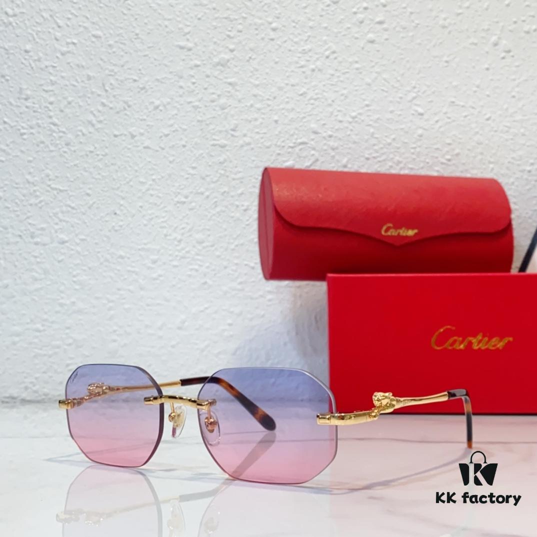 6931fbda3a89a121ed54c6cc 140 CARTIER* Mod: CT0281S Size: 55-18-135 Sunglasses