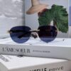 6931fbdb3a89a121ed54c6da Cartier 2024 New Fashion Frameless Sunglasses with Retro Leopard Head Decoration, Celebrity-Inspired Square Sunglasses for Men and Women, UV-Protective Unisex Eyewear