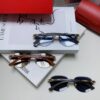 6931fbdd3a89a121ed54c6ec Cartier 2024 New Fashion Frameless Sunglasses, Retro Stylish Leopard Head Decor, Influencer Favorite Square Sunglasses, Unisex UV Protection Shades