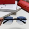 6931fbdd3a89a121ed54c6f0 Cartier 2024 New Fashion Frameless Sunglasses with Retro Leopard Head Decoration, Celebrity-Inspired Square Sunglasses for Unisex, Anti-Glare Sun Protection