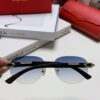 6931fbdd3a89a121ed54c6f1 Cartier 2024 New Fashion Frameless Sunglasses with Retro Leopard Head Decoration, Celebrity-Inspired Square Sunglasses for Unisex, Anti-Glare Sun Protection
