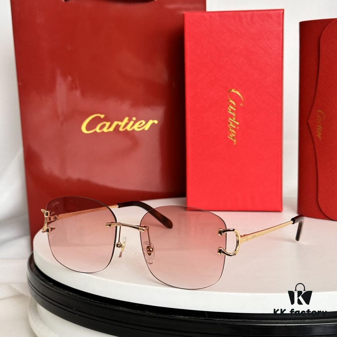 Authentic Cartier CT0032RS Sunglasses, Arrived in Full Color Options, Size: 52-19-145