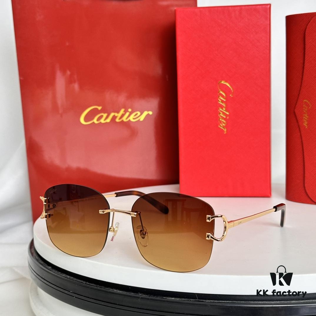 Authentic Cartier CT0032RS Sunglasses, Arrived in Full Color Options, Size: 52-19-145