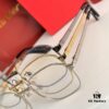 6931fbee3a89a121ed54c7d9 New Arrival Authentic Rare Palladium Electroplated Cartier Classic Metal Frame Eyeglasses CT0441OA Size 51-21-145