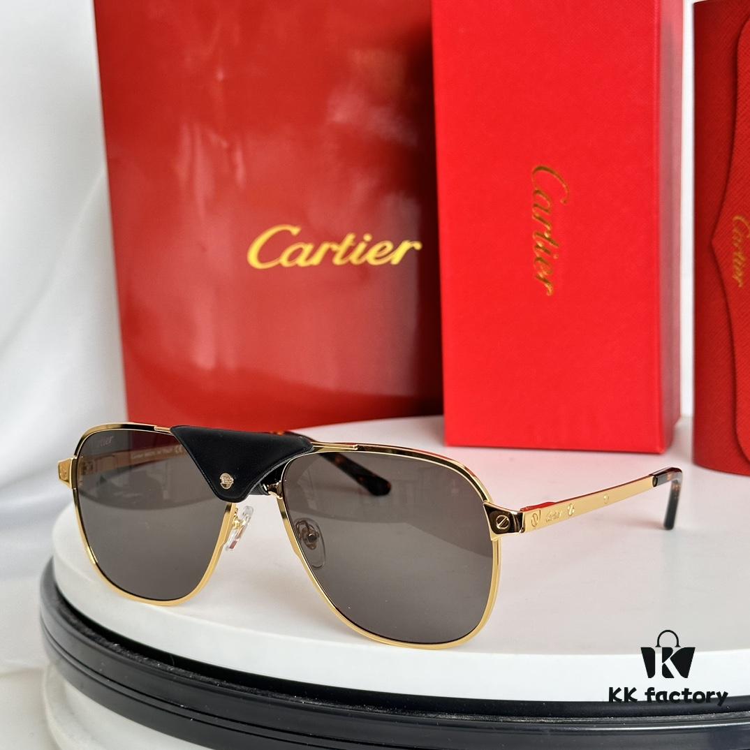 6931fbef3a89a121ed54c7e3 Cartier CT0165S Sunglasses, Size 58-16-145